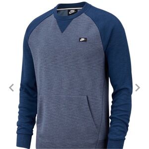 Nike Crew Neck Size Small Men's NWT BLUE